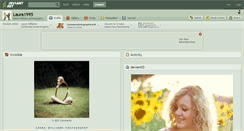 Desktop Screenshot of laura1995.deviantart.com