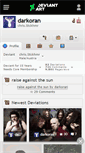 Mobile Screenshot of darkoran.deviantart.com