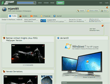 Tablet Screenshot of mjamil85.deviantart.com
