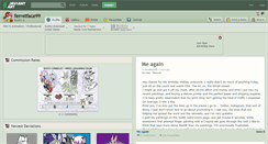Desktop Screenshot of ferretface99.deviantart.com