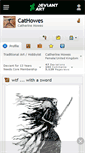 Mobile Screenshot of cathowes.deviantart.com