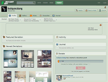 Tablet Screenshot of buiquocdung.deviantart.com