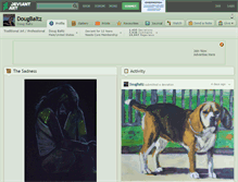Tablet Screenshot of dougbaltz.deviantart.com