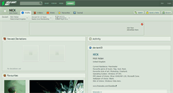 Desktop Screenshot of nlck.deviantart.com