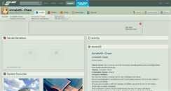 Desktop Screenshot of annabeth--chase.deviantart.com