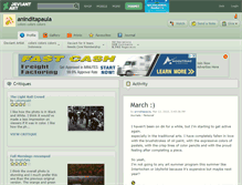 Tablet Screenshot of aninditapaula.deviantart.com
