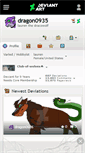 Mobile Screenshot of dragon0935.deviantart.com