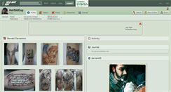 Desktop Screenshot of morbidguy.deviantart.com