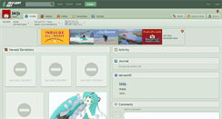 Desktop Screenshot of bkljs.deviantart.com