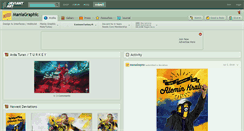 Desktop Screenshot of maniagraphic.deviantart.com