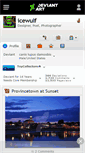 Mobile Screenshot of icewulf.deviantart.com