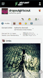 Mobile Screenshot of dropoutgirlscout.deviantart.com
