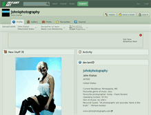 Tablet Screenshot of johnkphotography.deviantart.com