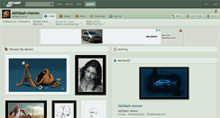Desktop Screenshot of abhilash-menon.deviantart.com