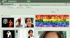 Desktop Screenshot of lifeconsumer102.deviantart.com