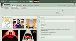 Desktop Screenshot of lmaperson.deviantart.com