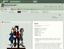 Tablet Screenshot of bushtuckapenguin.deviantart.com