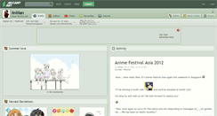 Desktop Screenshot of linlilian.deviantart.com