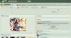 Desktop Screenshot of amanokawa.deviantart.com
