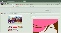 Desktop Screenshot of miyuki-chan13.deviantart.com
