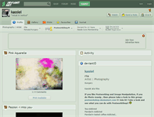 Tablet Screenshot of kassiel.deviantart.com
