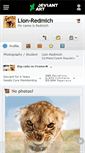 Mobile Screenshot of lion-redmich.deviantart.com