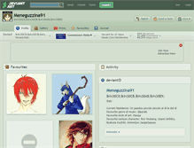 Tablet Screenshot of meneguzzina91.deviantart.com