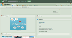 Desktop Screenshot of nukedestek.deviantart.com