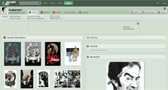 Desktop Screenshot of krakenart.deviantart.com