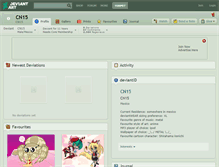 Tablet Screenshot of cn15.deviantart.com