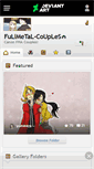 Mobile Screenshot of fullmetal-couples.deviantart.com