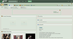 Desktop Screenshot of galgat.deviantart.com