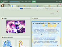 Tablet Screenshot of kavaeka.deviantart.com