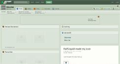 Desktop Screenshot of blowme.deviantart.com