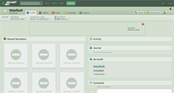 Desktop Screenshot of itstysfault.deviantart.com