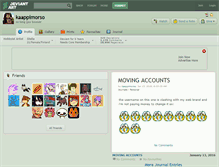 Tablet Screenshot of kaappimorso.deviantart.com