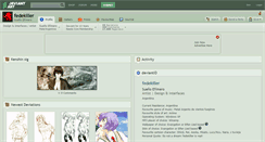Desktop Screenshot of fedekiller.deviantart.com