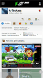 Mobile Screenshot of krtsukasa.deviantart.com
