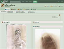 Tablet Screenshot of kafka-marianna.deviantart.com