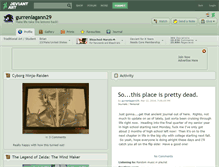 Tablet Screenshot of gurrenlagann29.deviantart.com