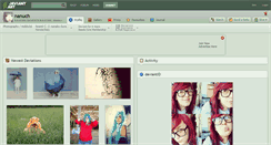 Desktop Screenshot of nanuch.deviantart.com