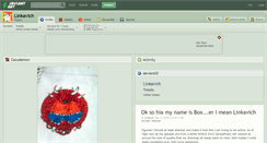 Desktop Screenshot of linkavich.deviantart.com