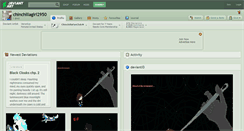 Desktop Screenshot of chinchillagirl2950.deviantart.com