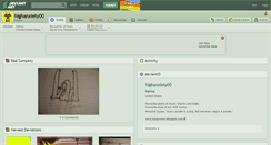 Desktop Screenshot of highanxiety00.deviantart.com