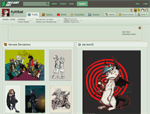 Tablet Screenshot of kyttibat.deviantart.com