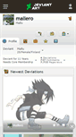 Mobile Screenshot of mallero.deviantart.com