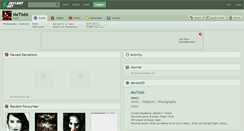 Desktop Screenshot of met666.deviantart.com