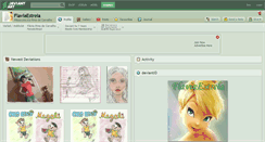 Desktop Screenshot of flaviaestrela.deviantart.com