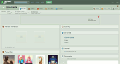 Desktop Screenshot of crawi-sama.deviantart.com