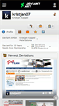 Mobile Screenshot of kristjan07.deviantart.com